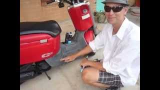 HOW TO RESTORE PLASTICS W Heat Gun amp D3 RENEW PROTECT Yamaha C3 MotorcycleSafe [upl. by Oicnerolf]