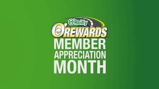 OReilly Auto Parts  ORewards Customer Appreciation [upl. by Hnilym]