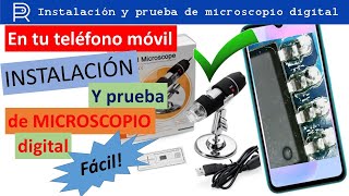 😮 ¡CONVIERTE tu 📱 CELULAR en un 🔬 MICROSCOPIO digital ZOOMx1600 En sólo 5 min💥💥INCREIBLE 💥💥 [upl. by Suilenrac]