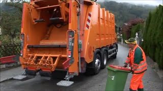 Benne à Ordures Zoeller Medium XL  Garbage Truck Camion Poubelles Vuilniswagen Sopbil [upl. by Nitsur]