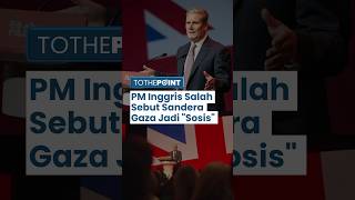 Heboh PM Inggris Keir Starmer Salah Sebut Sandera Jadi Sosis saat Bahas Gaza Dicibir Warganet [upl. by Aryt314]