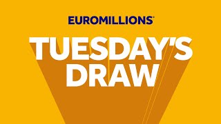 The National Lottery EuroMillions draw results from Tuesday 10 September 2024 [upl. by Negah]