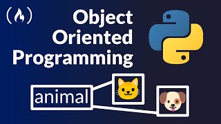 Object Oriented Programming with Python  Full Course for Beginners [upl. by Enyar880]