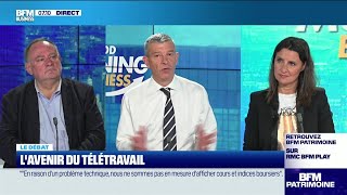 Le débat  Lavenir du télétravail [upl. by Derwon]