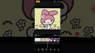 cute hello ketty and my melody cinnamoroll and kuromi [upl. by Mckinney449]