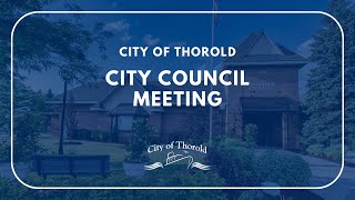 Thorold City Council  September 10 2024  After Closed Session [upl. by Crifasi]