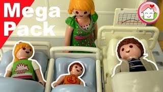 Playmobil Film deutsch  Krankenhaus Geschichten mit Familie Hauser  Mega Pack [upl. by Eelsew]