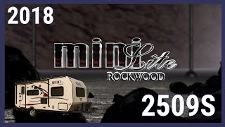 2018 Forest River Rockwood Mini Lite 2509S Travel Trailer RV For Sale TerryTown RV Superstore [upl. by Coffee]