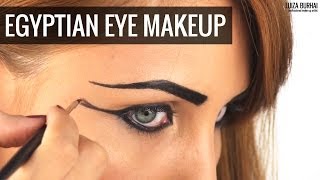 Egyptian Eye Makeup tutorial [upl. by Aenej]