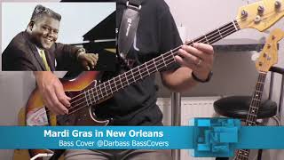 Fats Domino Mardi Gras in New Orleans  Bass Cover 🎧 [upl. by Kendy]