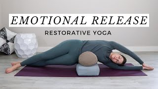 4 Essential Restorative Yoga Poses for Emotional Healing and Release [upl. by Teyut955]