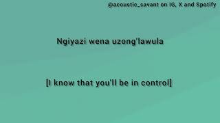 Izithembiso English Lyrics  Babalwa M Stixx [upl. by Etnuhs]