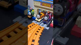 Ashima vs Beachy Nia  Thomas and Friends  Toys for Kids  All Engines Go short thomasandfriends [upl. by Sihtam661]