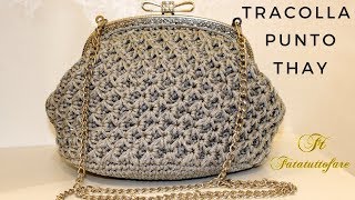 TUTORIAL tracolla punto thay pochettelafatattuttofare [upl. by Petie]