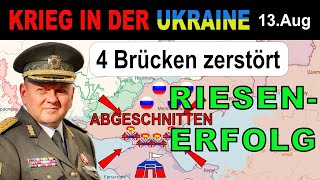 13August Russen in der Klemme  ALLE BRÜCKEN ABGEBRANNT  UkraineKrieg [upl. by Charleen]