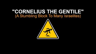 A Stumbling Block To Many Israelites [upl. by Erdnaxela]