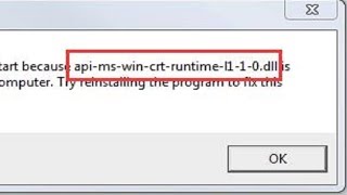 2024 Fix Missing apimswincrtruntimel110dll File Error [upl. by Nathanial]