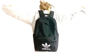 Рюкзак Adidas Originals Adicolor Classic  Обзор  Review Backpack [upl. by Nylsirhc]