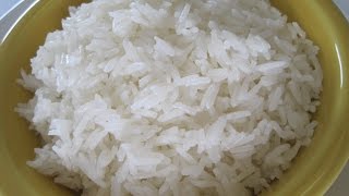 JASMINE RICE  How to make Perfect JASMINE RICE Instructions [upl. by Hamilton]