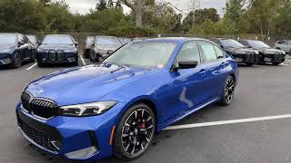 First look at the 2025 330i xDrive in Portimao Blue  4K [upl. by Andrews]