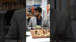 Indian on the verge of winning gold chess shorts [upl. by Dorise]