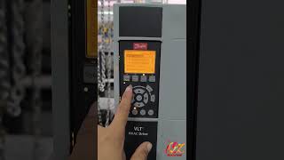 Danfoss VFD Minimum speed reference setting [upl. by Suilmann]