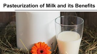 Pasteurization of Milk and its Benefits [upl. by Teeter]