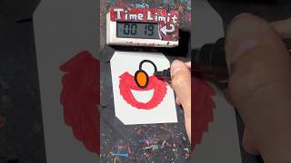 【ASMR】Drawing ELMO in 40 Sec [upl. by Tricia]