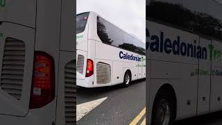 Caledonian Travel quotGo Green Go Caledonianquot Coach Nice And Friendly Driver Nodded 😃😃😃 [upl. by Esenaj]