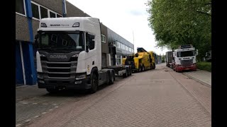 Zware berging 24 truck repo alweer een foutgeparkeerde vrachtwagen [upl. by Warner]