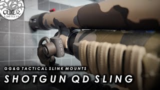 GGampG Sling Attachments Mossberg 590 Two Point Options [upl. by Ahseuqal]