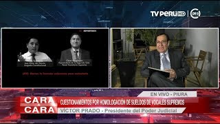 Presidente del PJ Sentencia sobre liquidación para jueces tiene visos de irregularidad [upl. by Albric]