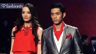 Couples Looks on the Runway Seven SpringSummer 2012 Fashion Show in China  FashionTV ASIA [upl. by Pinelli]