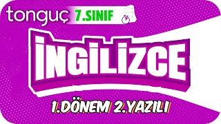 7Sınıf İngilizce 1Dönem 2Yazılıya Hazırlık 📝 2024 [upl. by Cerallua]