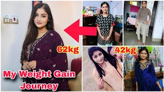 ওজন বাড়ানোর উপায়  Weight Gain Journey  How I Gained 15kg in 8 Weeks  How to Gain Weight 2024 [upl. by Eseer]