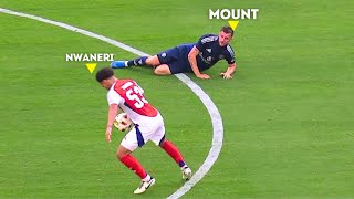 Ethan Nwaneri Destroyed Mason Mount vs Man United [upl. by Toddy]