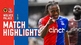 OLISE EZE amp MATETA RUN RIOT 🔥  Premier League Highlights Wolves 13 Crystal Palace [upl. by Charlie533]