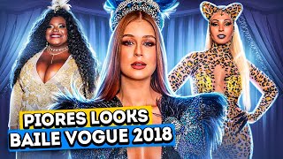 OS PIORES LOOKS DO BAILE DA VOGUE 2018  Diva Depressão [upl. by Hokanson]