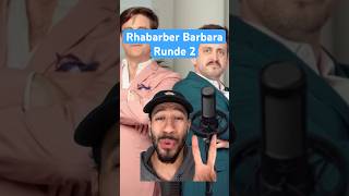 Viral Rhabarber Barbara Song 2 shorts rhabarberbarbara zungenbrecher [upl. by Orlosky]