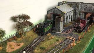 Bryncrug Sidings  7mm scale Narrow Gauge Railway [upl. by Llirred]