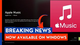 Apple Music TV and Devices finally release on Windows  World Unveiled [upl. by Ainej717]