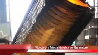 Trincia Escavatore video prova IBEsrl [upl. by Yevette542]