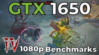 Diablo IV Benchmarks  GTX 1650  Intel i3 10100 1080p [upl. by Nylatsyrc]