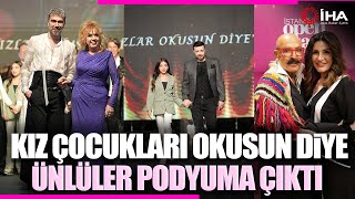 Kız Çocuklarının Okumasına Dikkat Çekmek İçin Podyuma Çıktılar [upl. by Blondell245]