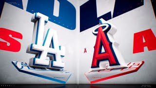 Dodgers vs Angels  Gameplay 090324 [upl. by Nauqram323]