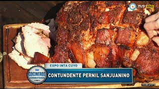 Pernil de cerdo relleno al horno chileno [upl. by Sosthina]