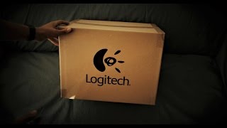 Logitech G920 Unboxing German FullHD [upl. by Ardeth478]