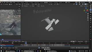 Farron Greatsword moveset  Roblox Blender animation [upl. by Wordoow759]