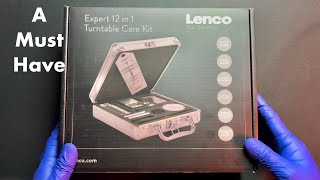 LENCO  EXPERT 12 IN 1  TURNTABLE CARE KIT  UNBOXING [upl. by Azar]