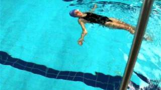 Beginner Level Backstroke Sculling [upl. by Notyad]